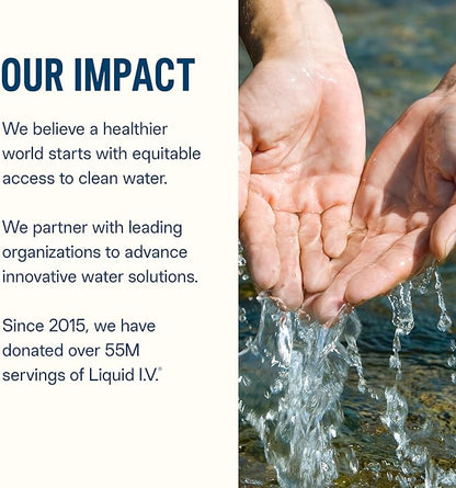 Liquid I.V. Hydration Multiplier - Lemon Lime - Hydration Powder Packets | Electrolyte Drink Mix | Easy Open Single-Serving Stick | Non-GMO | 16 Sticks